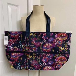NWT Expandable Vera Bradley Tote